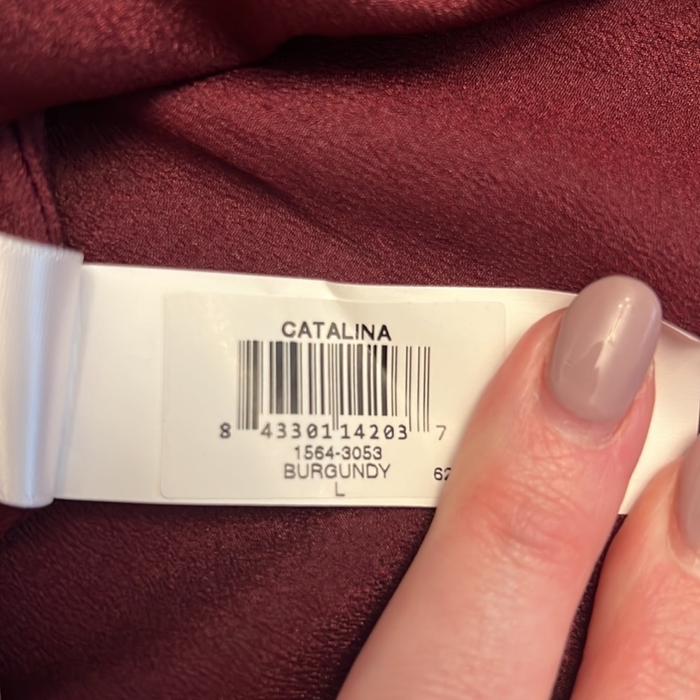 Dress The Population - Catalina Knee Length Cocktail Dress Sz L - Picture 8 of 9